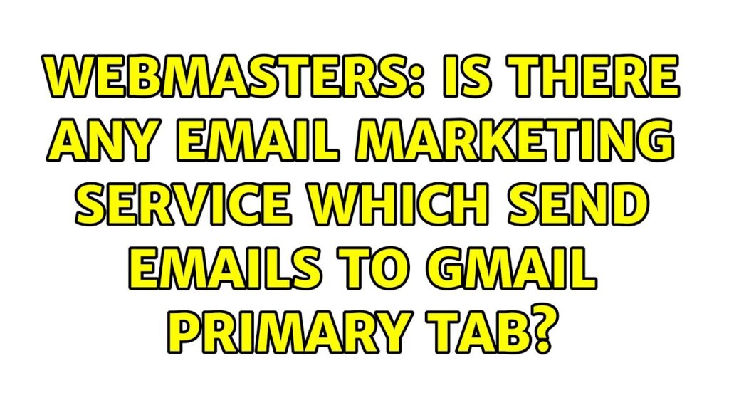 Top Email Marketing Software for Webmasters