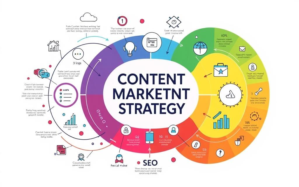 content marketing strategy visualization